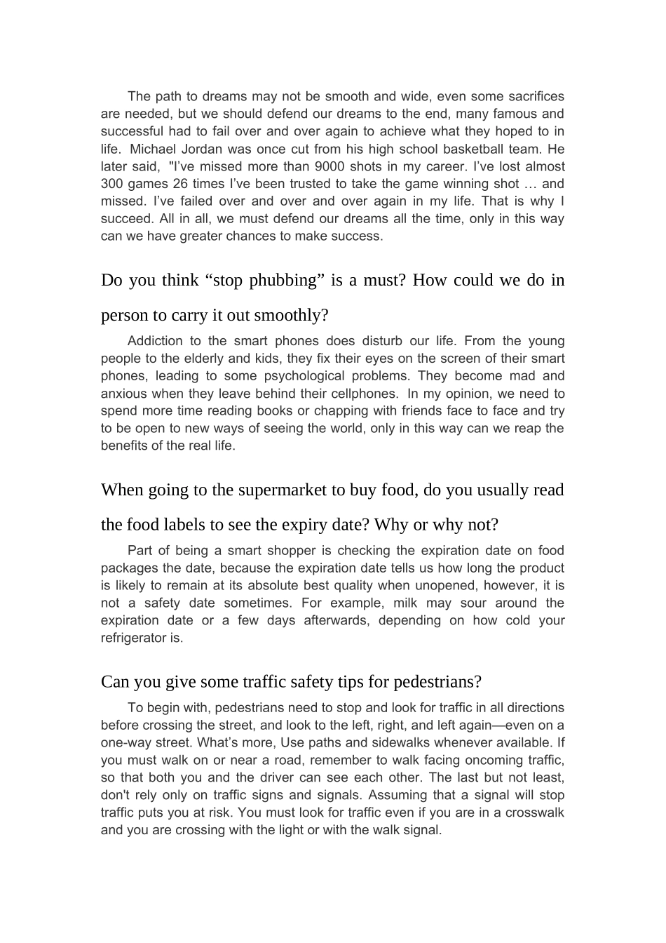 大学英语口语考试参考范例_第2页