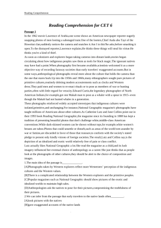 大学英语六级阅读理解及答案