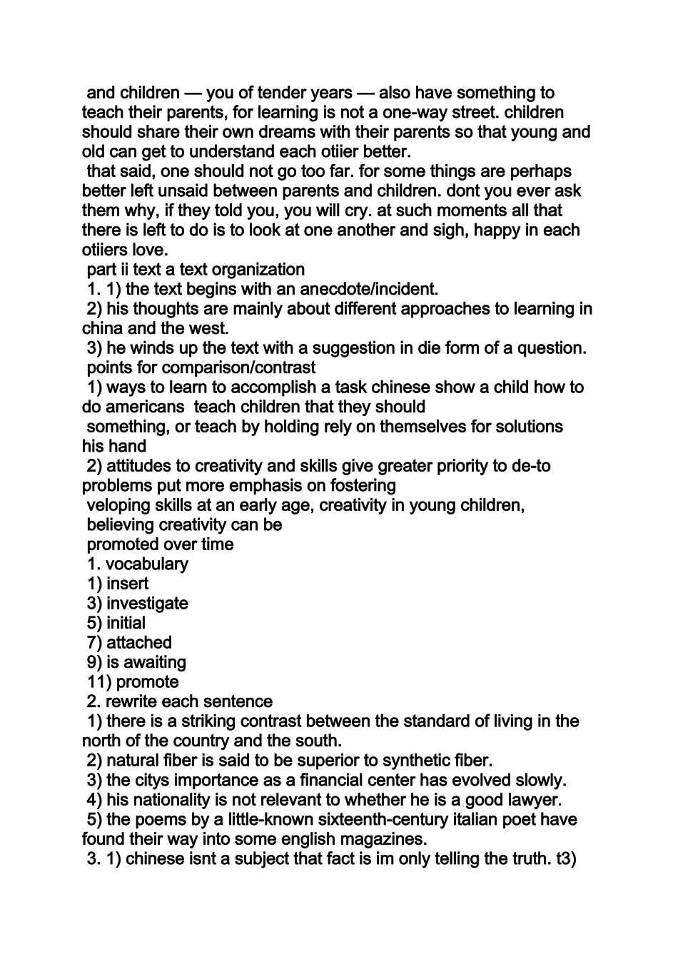 大学英语全新版2答案_第2页