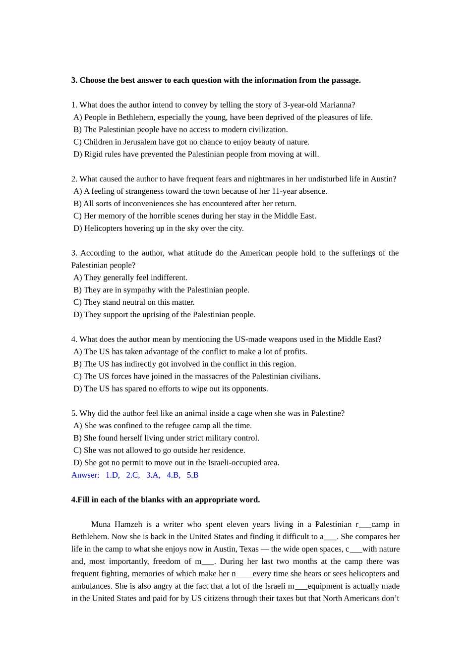 大学英语三(综合教程)第八单元_第2页