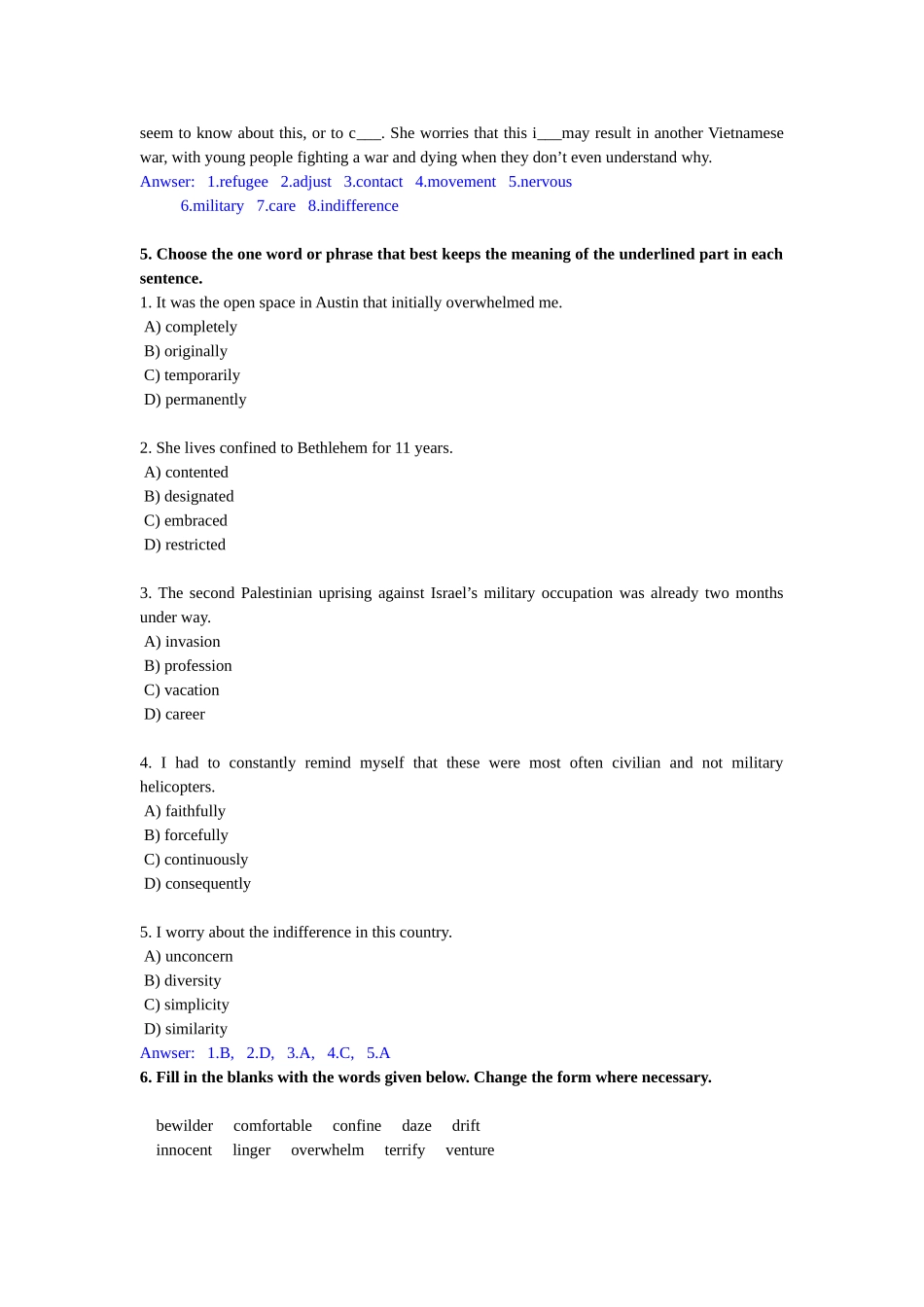 大学英语三(综合教程)第八单元_第3页