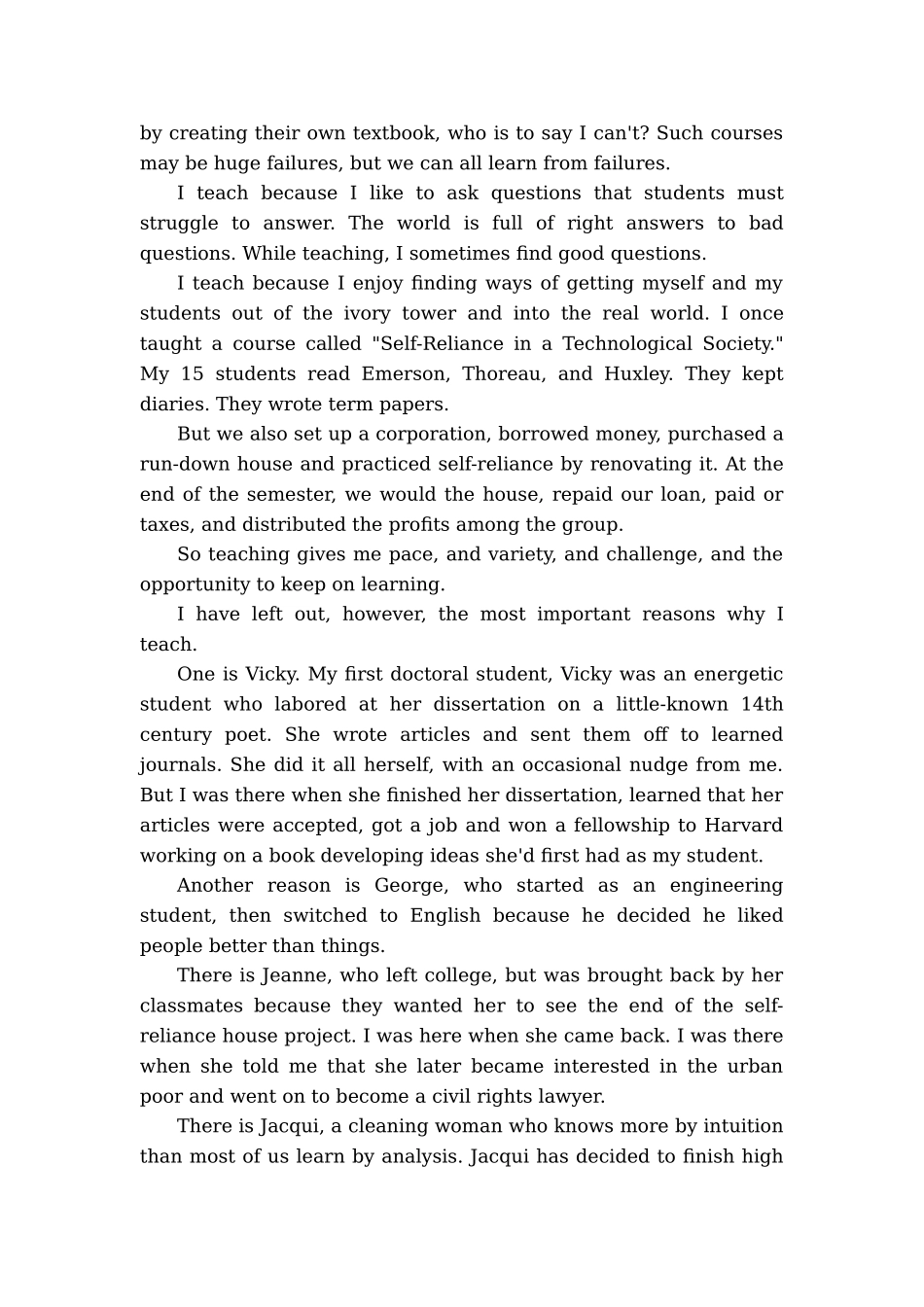 大学英语三-Unit-3-Why-I-Teach课文及翻译_第2页