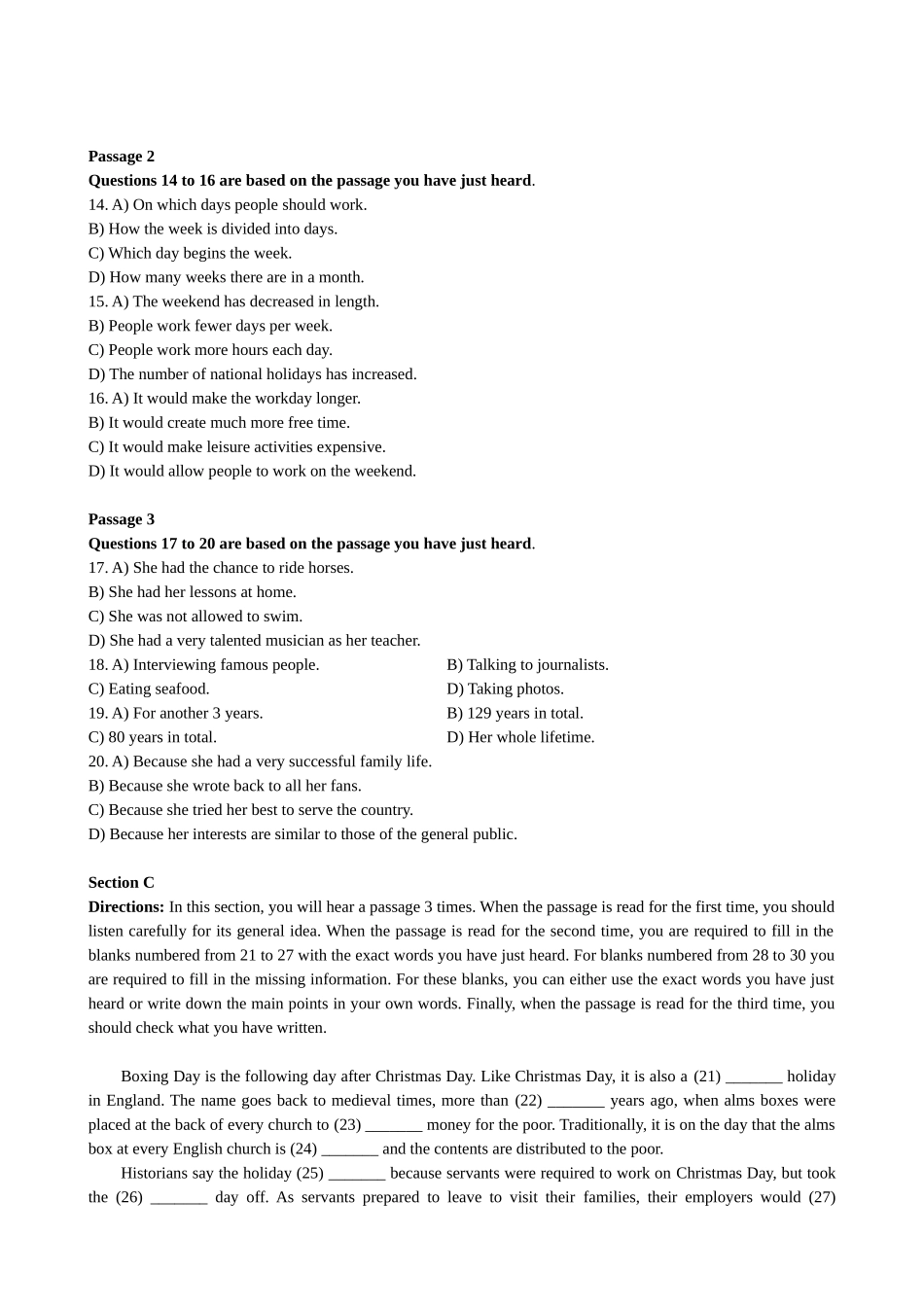 大学英语三级-Test3_第2页