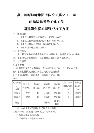 地基强夯施工方案