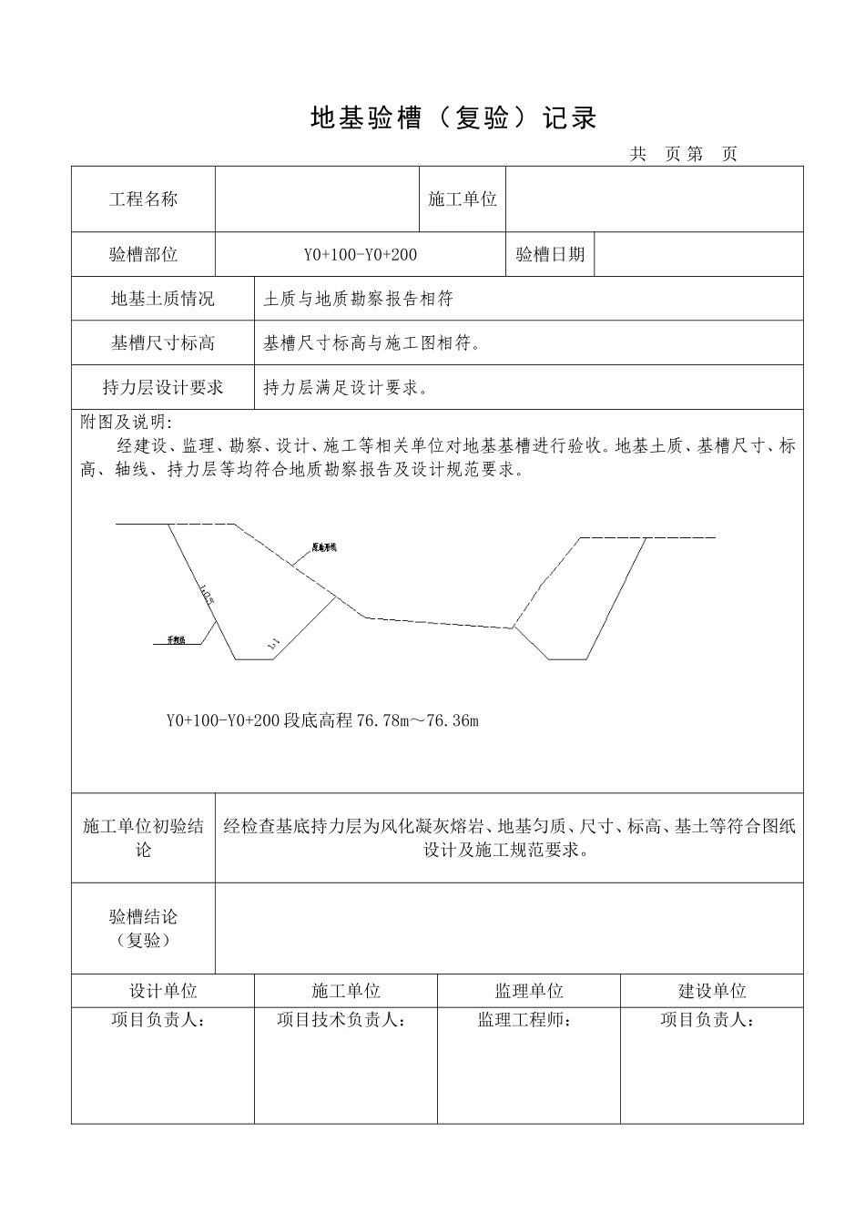 地基验槽记录表(同名6174)_第3页