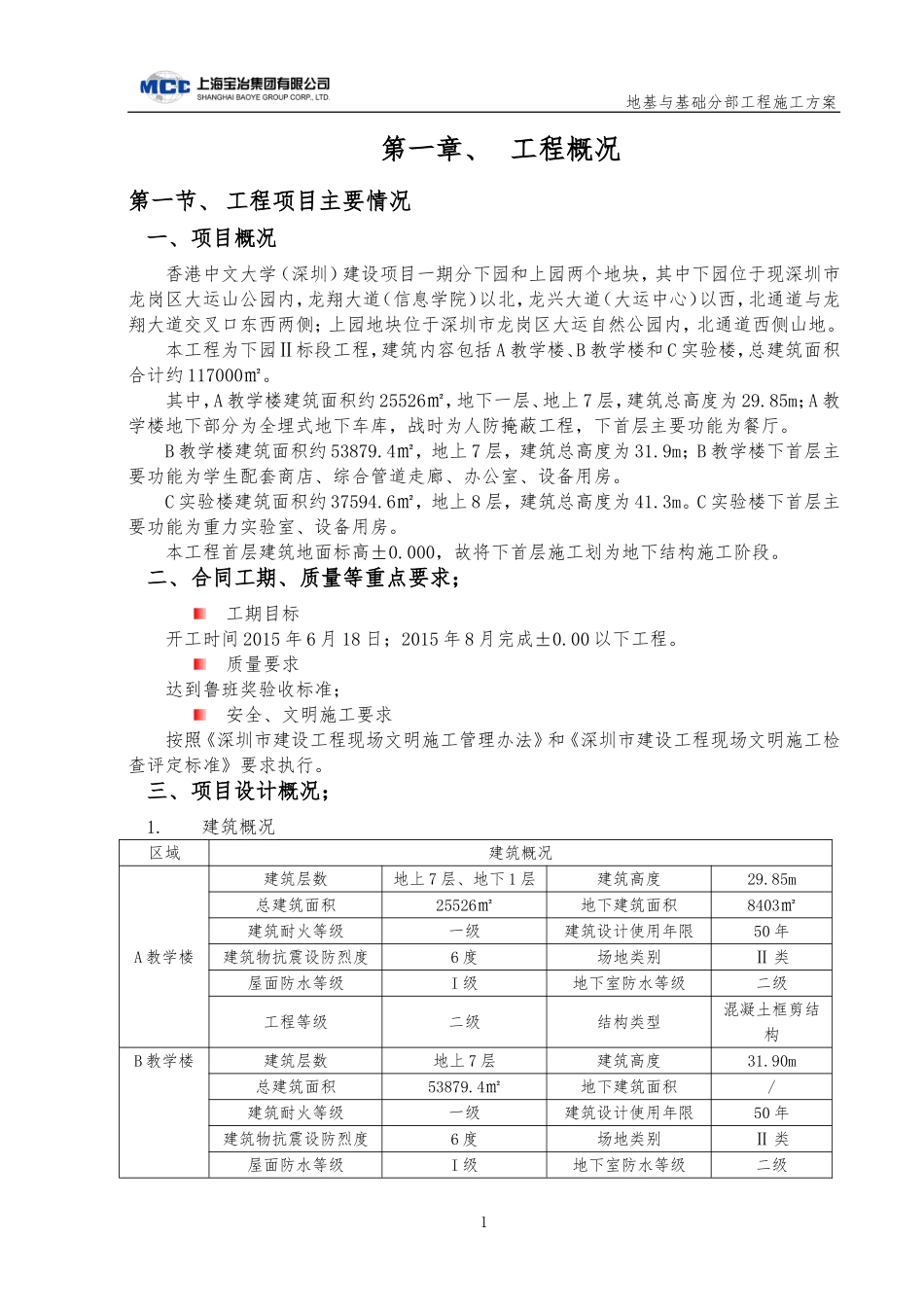 地基与基础分部工程施工方案_第2页
