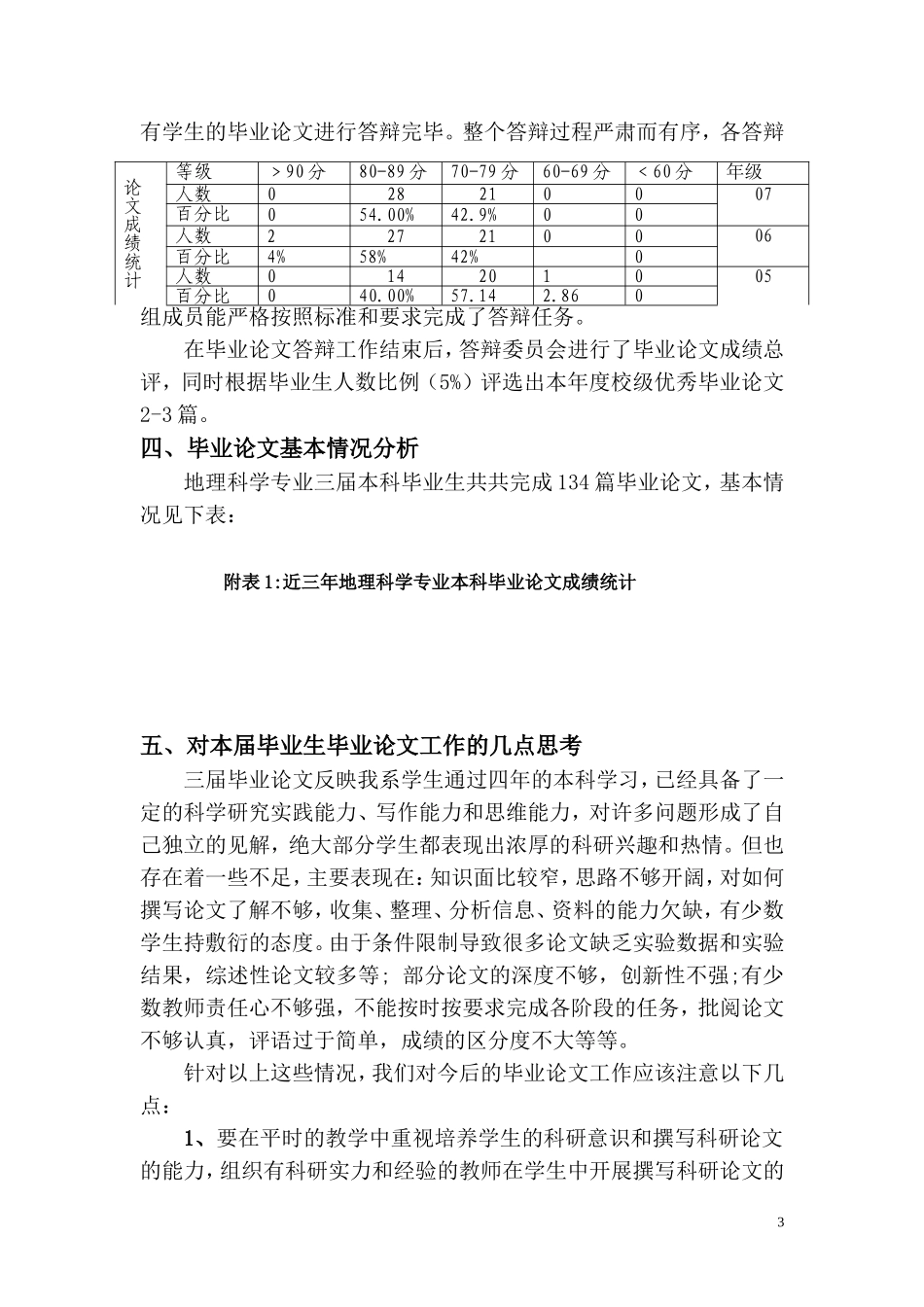 地理科学本科毕业论文工作总结_第3页