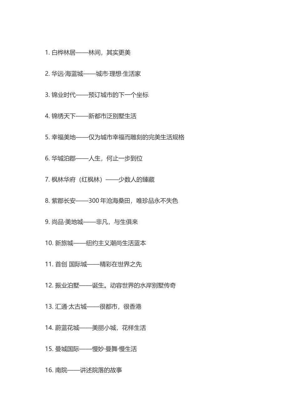 地产优秀文案_第1页