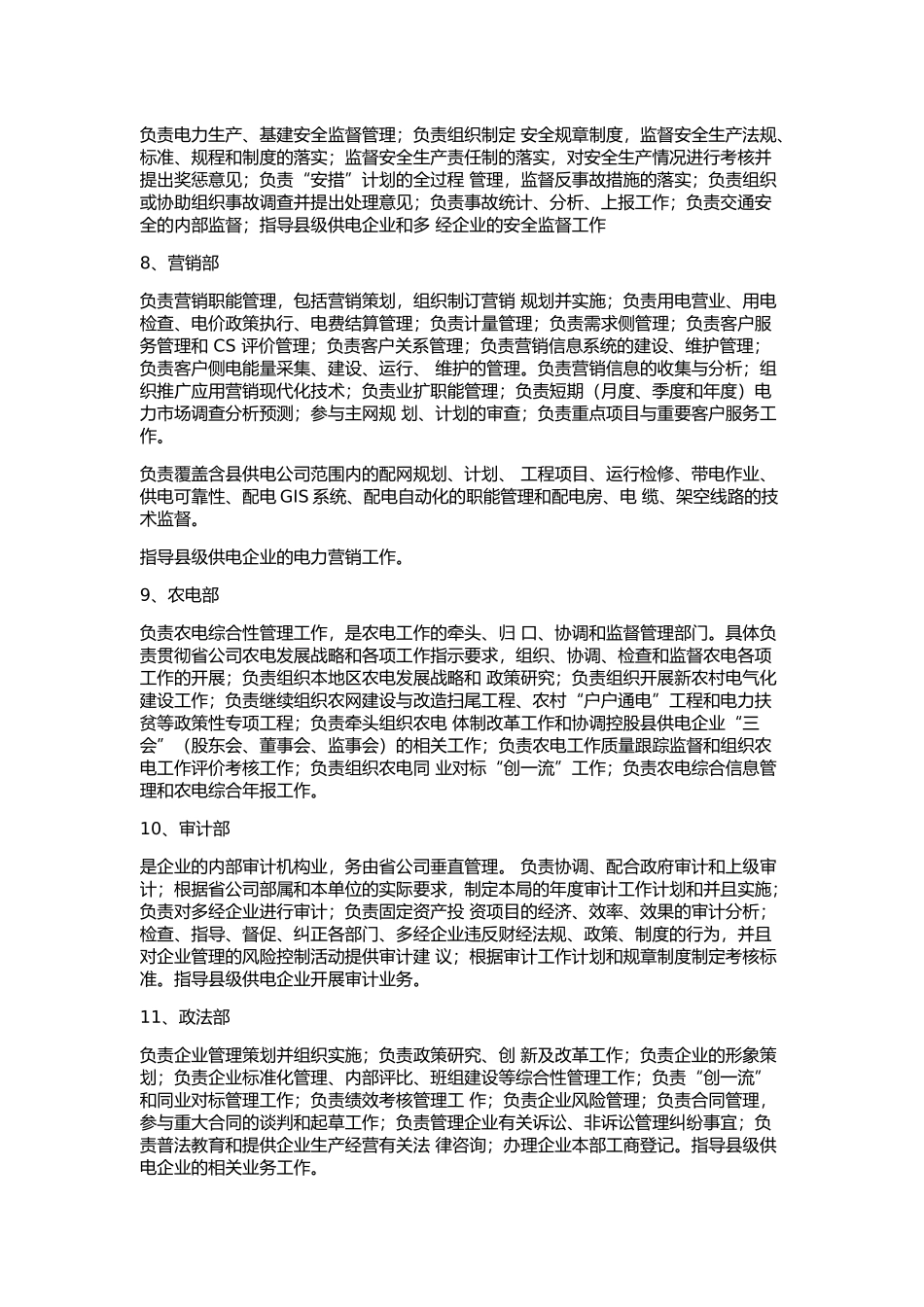 地方电力公司的组织框架_第2页