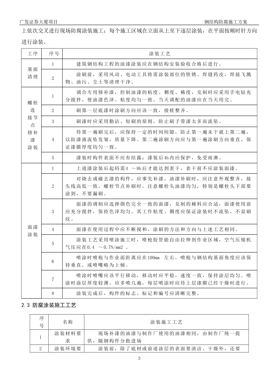 地下室钢柱柱脚防腐施工_第3页
