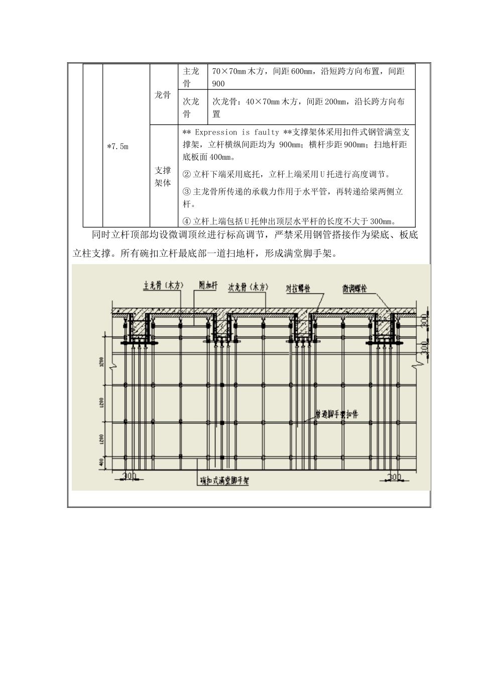 地下室内脚手架技术交底--_第3页