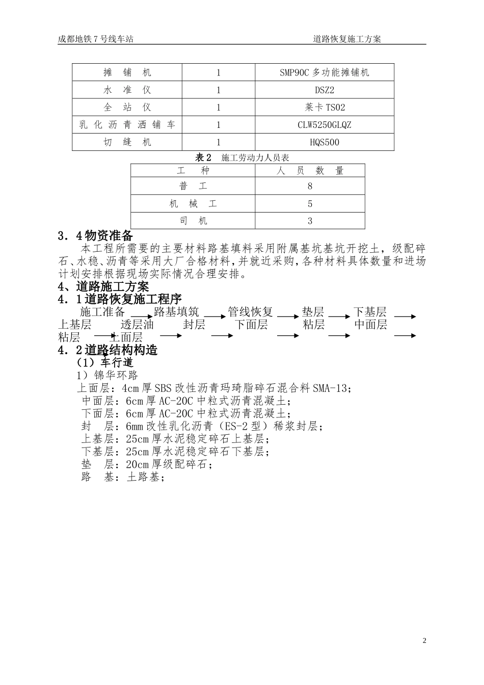 地铁车站道路恢复施工方案_第3页