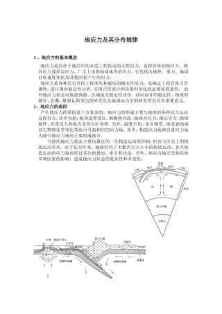 地应力及其分布规律
