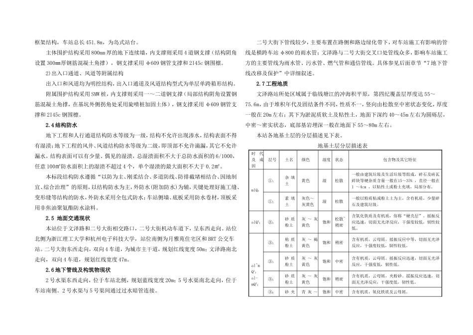 地铁车站施工组织设计_第2页