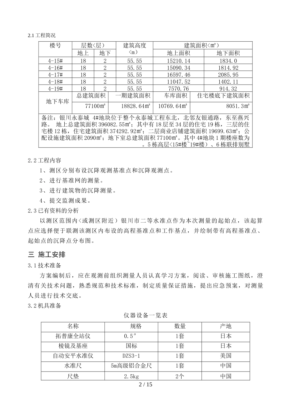 地主体沉降观测技术措施_第2页