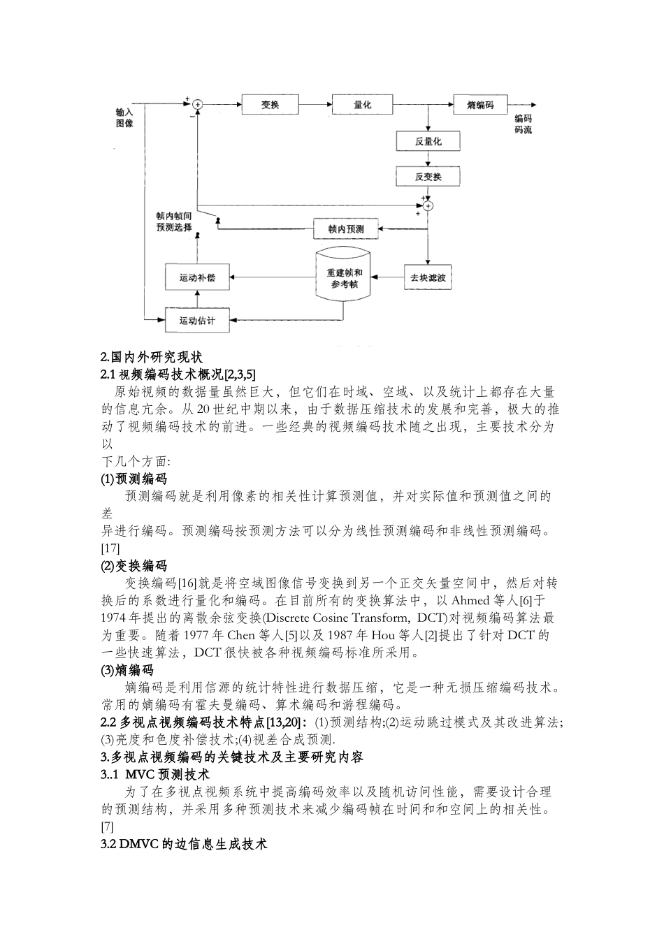 多视点视频的编码技术综述_第2页