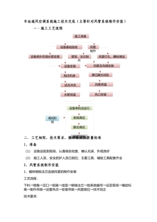 地铁机电设备安装工艺