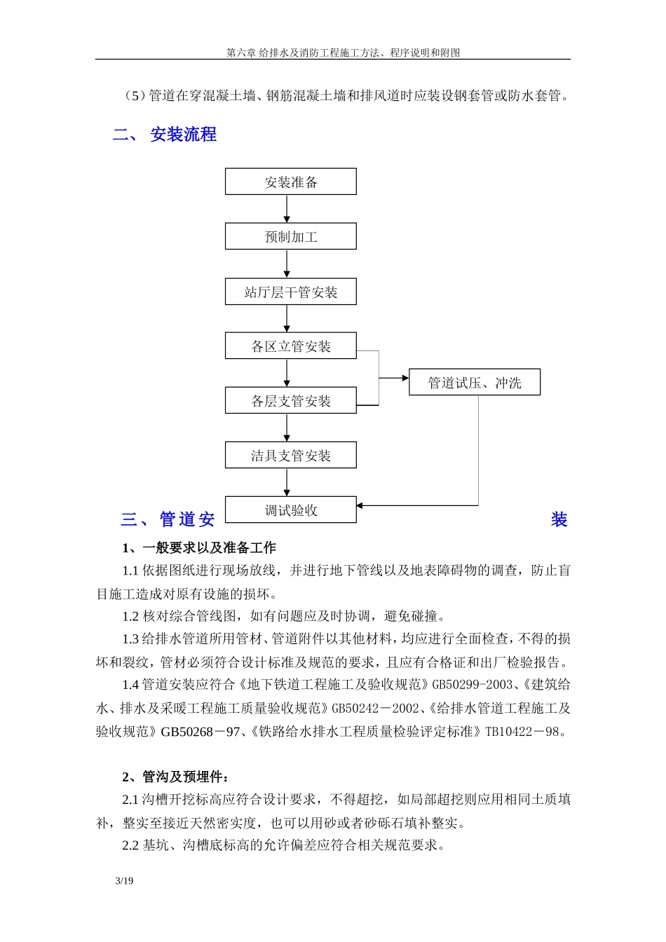 地铁施组-给排水及消防工程施工方法、程序说明和附图_第3页