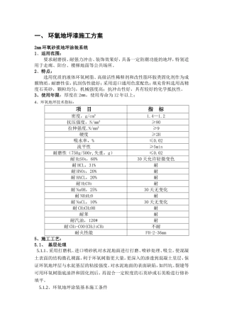 复合木地板地面工程施工方案