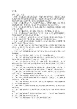 复旦大学木兰拳体育理论