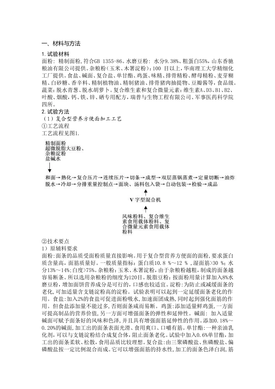 复合型营养方便面的研发技术分析报告_第2页