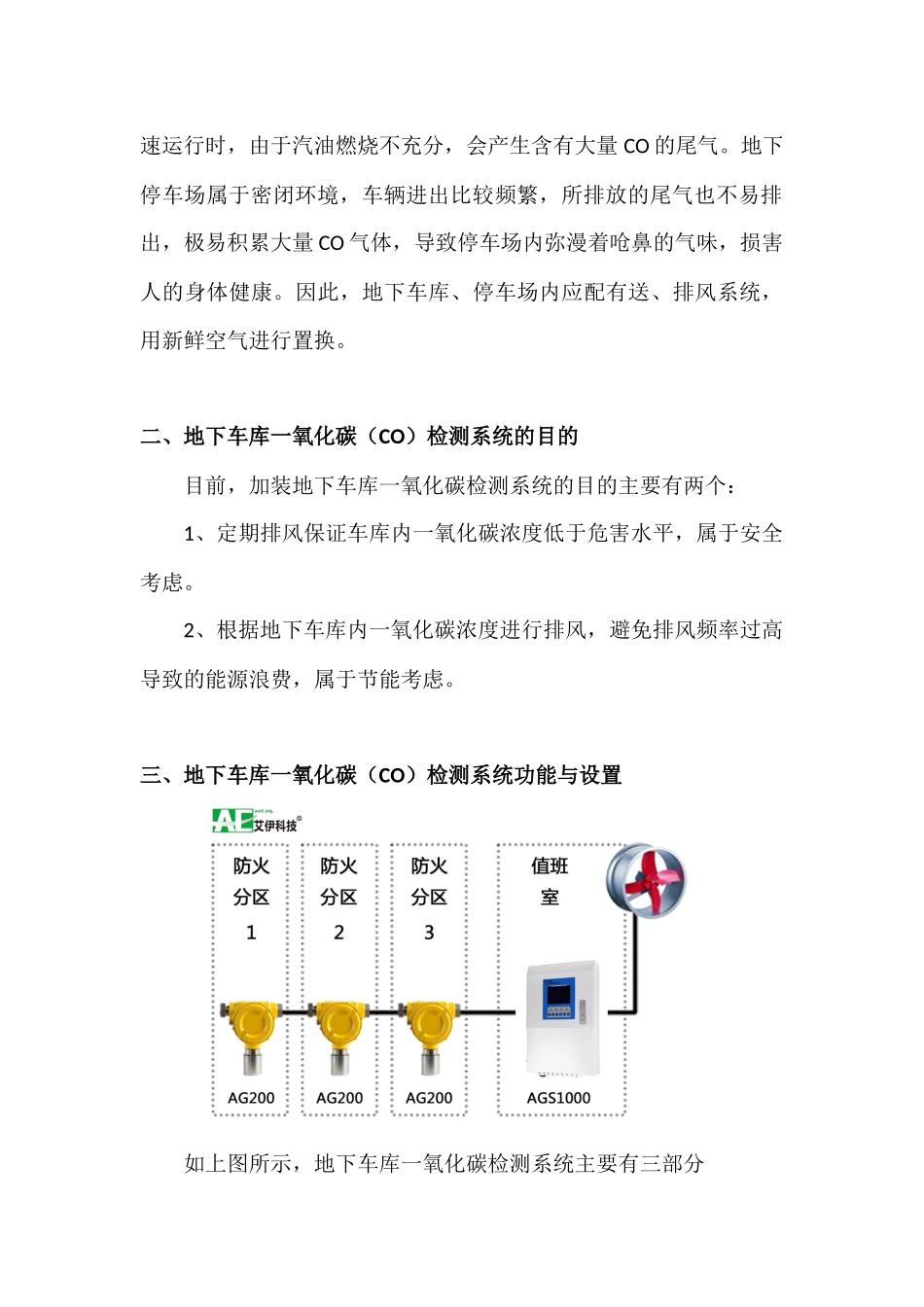 地下车库一氧化碳检测系统的设置与选择_第2页