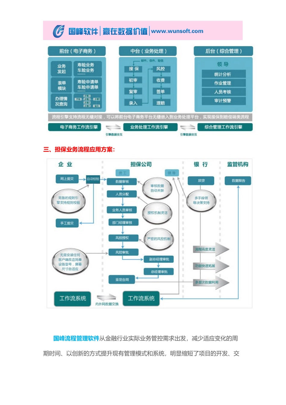 国峰流程管理软件-帮助金融行业减少流程瓶颈的出现-从整体提升企业竞争力_第3页