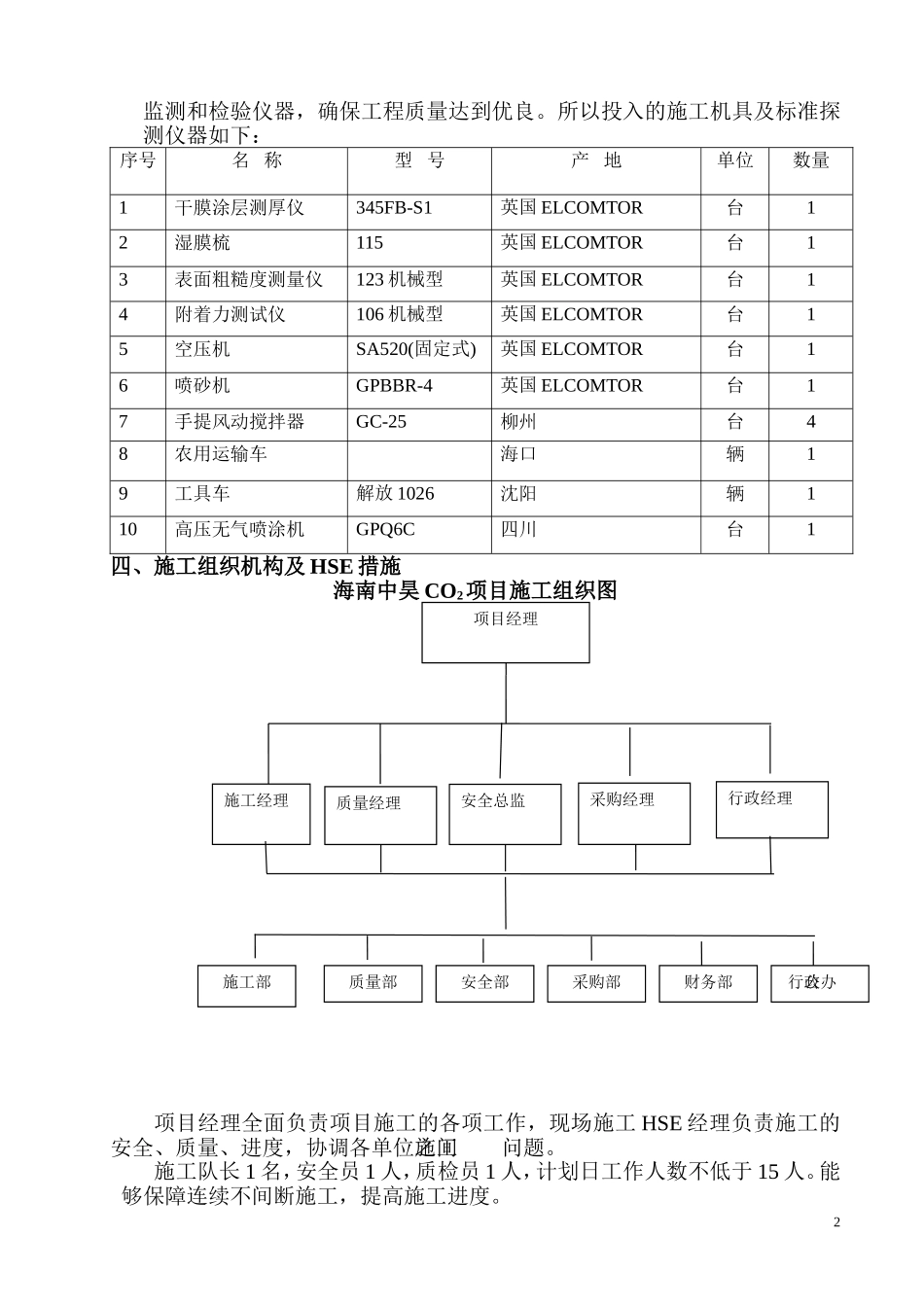 地下管道防腐施工方案_第2页