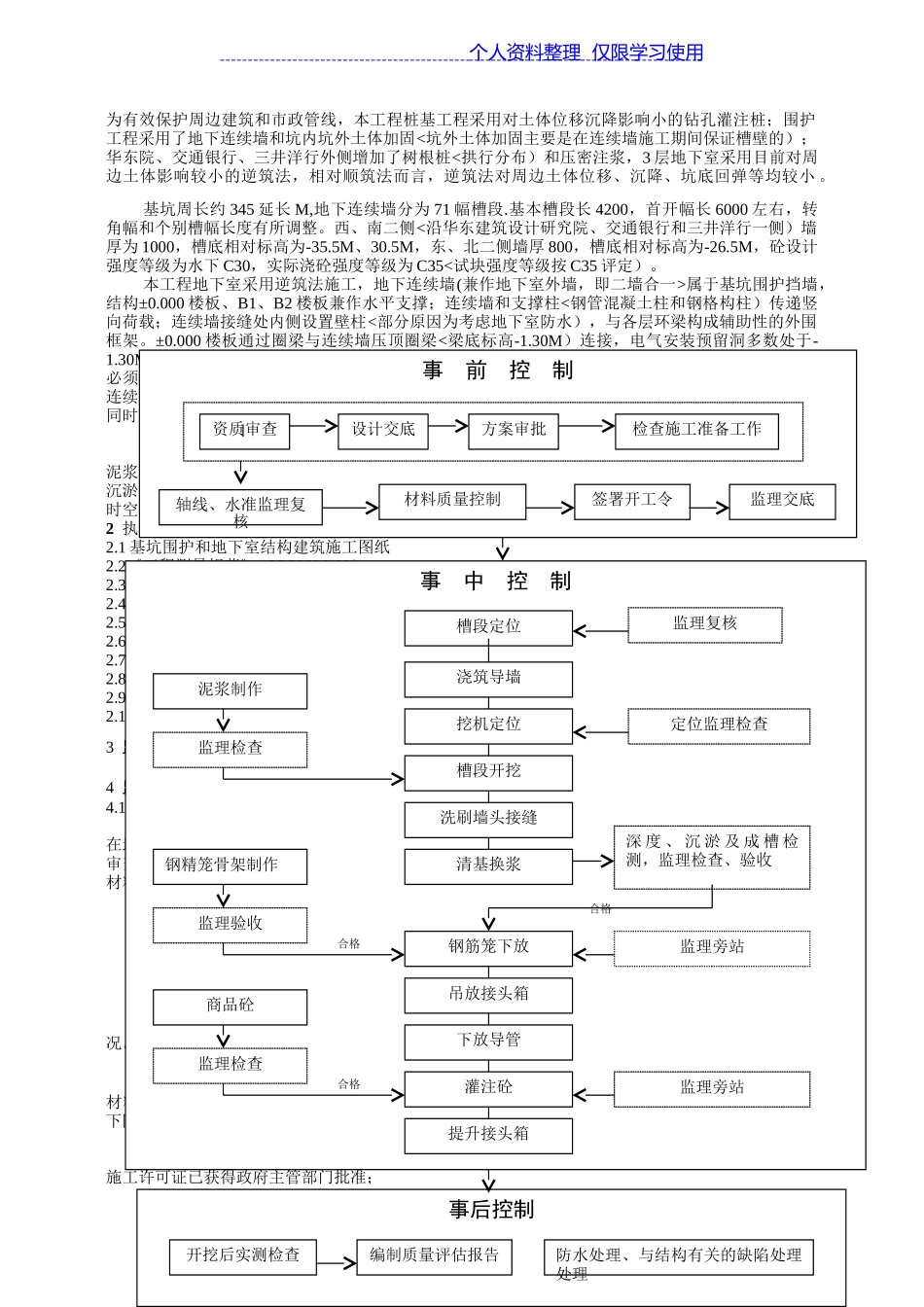 地下连续墙监理实施细则_第2页