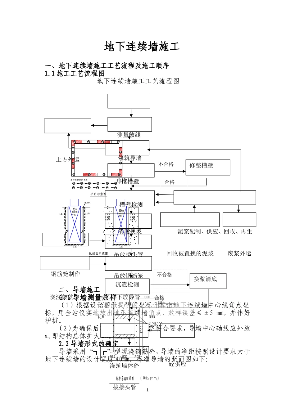 地下连续墙施工工艺_第1页