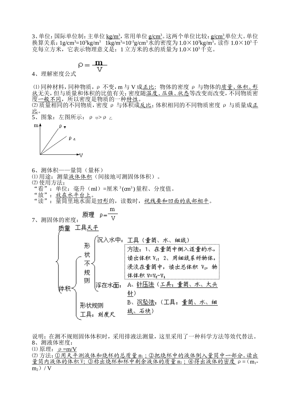 多彩的物质世界复习学生用_第2页