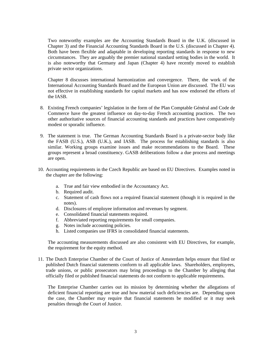 国际会计第七版课后答案(第三章)_第3页