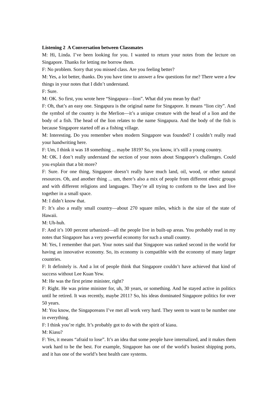 国际交流英语视听说4听力原文加翻译U1-U8_第3页