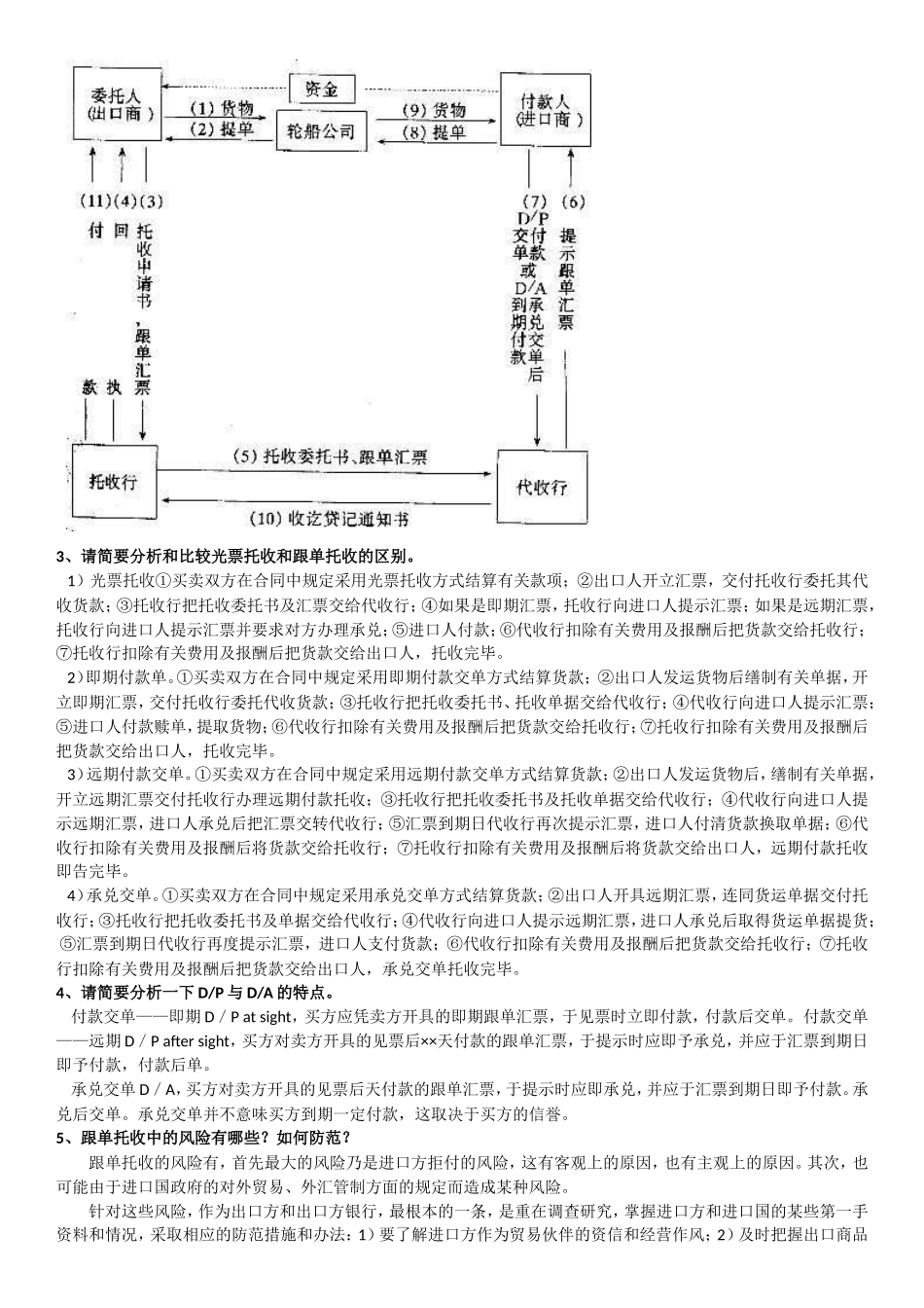 国际结算课后习题参考答案_第3页