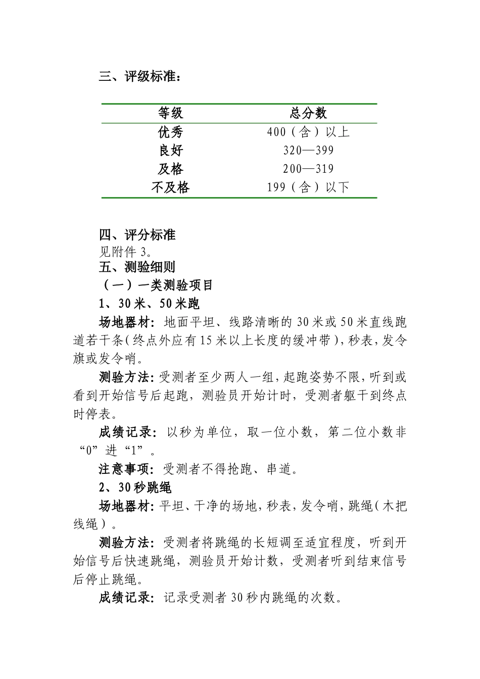 国家体育锻炼标准2016版_第3页