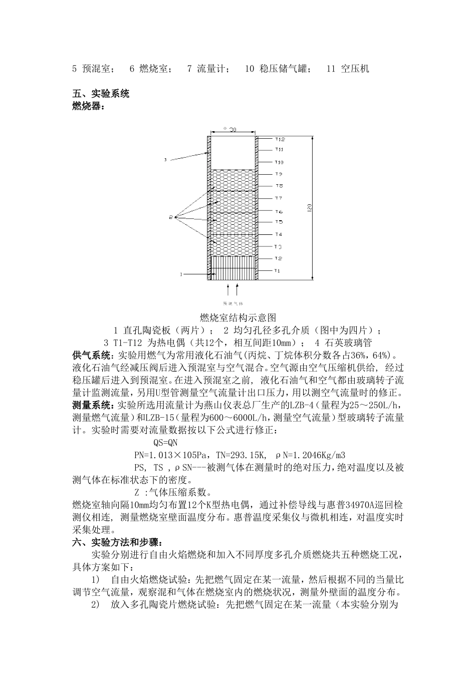 多孔介质燃烧实验报告0808180122_第2页