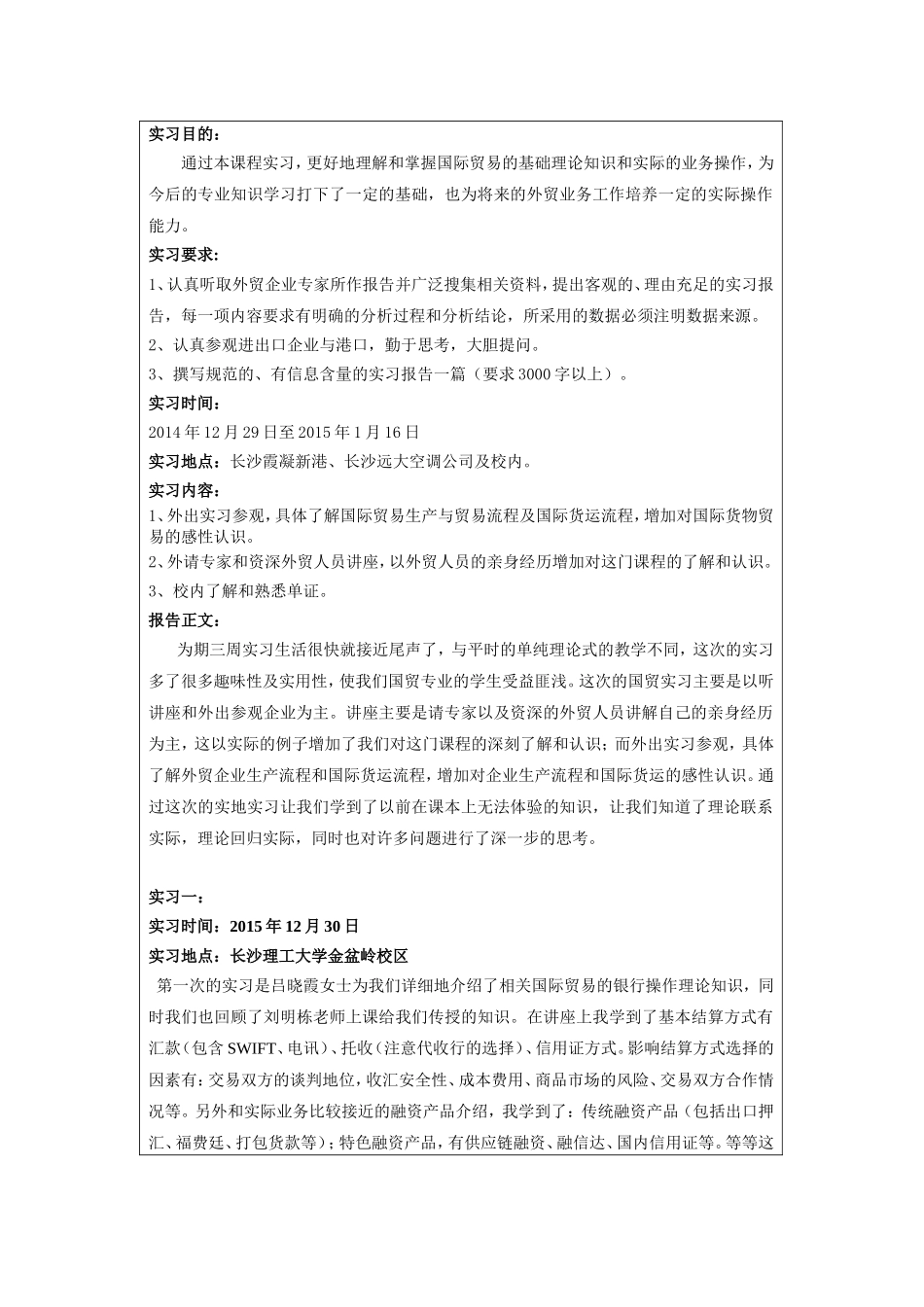 国际贸易实务实习报告_第2页