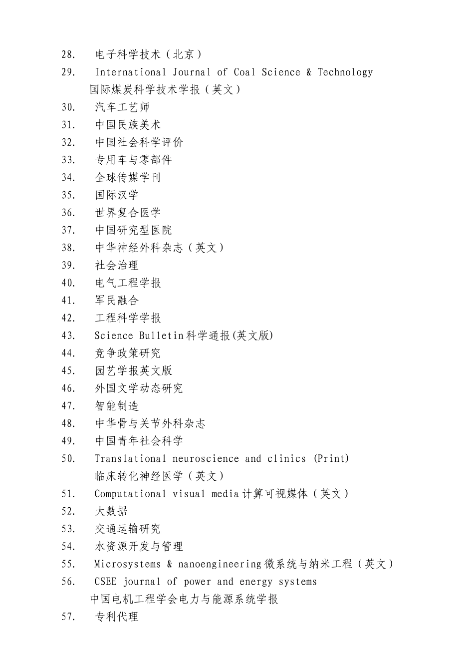 国家新闻出版广电总局认定的第二批学术期刊名单_第2页