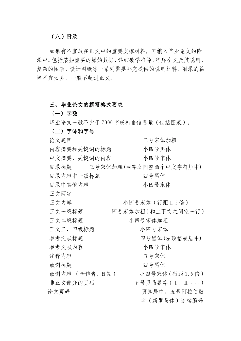 国际贸易专业本科毕业论文写作规范_第3页