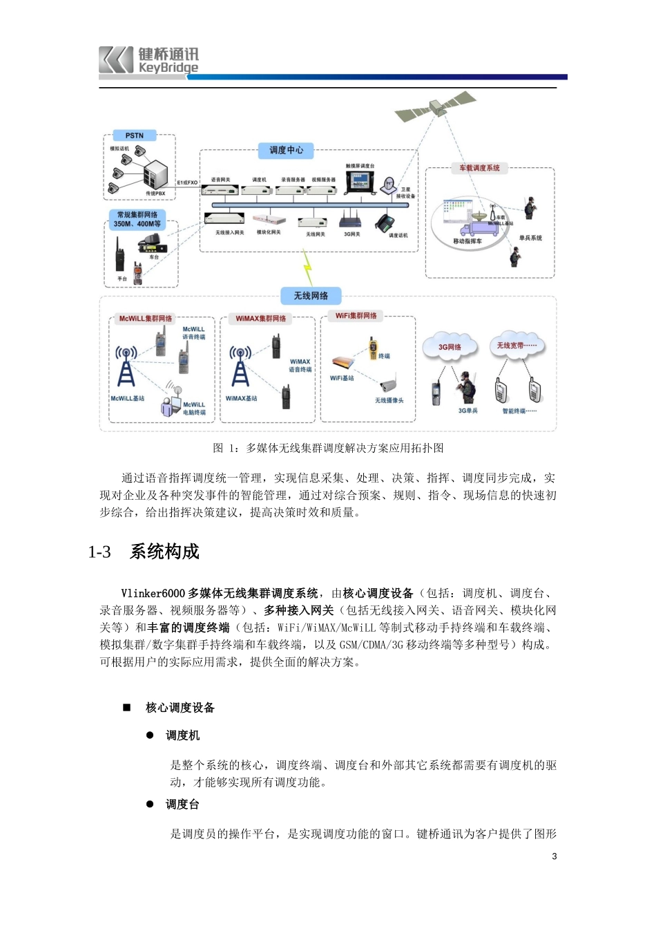 多媒体无线集群调度解决方案_第3页