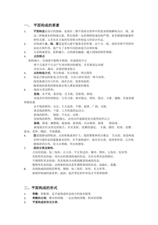 多媒体艺术画面基础综合知识