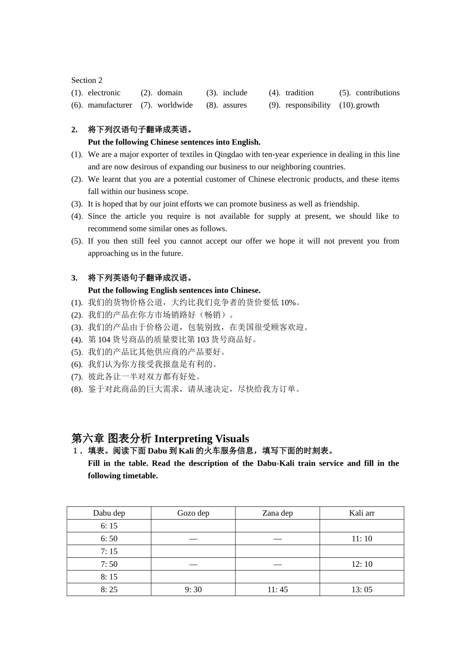 国际商务英语阅读与写作答案_第2页