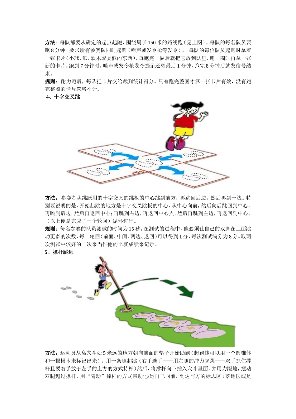 国际田联少儿趣味田径比赛方法与规则_第2页