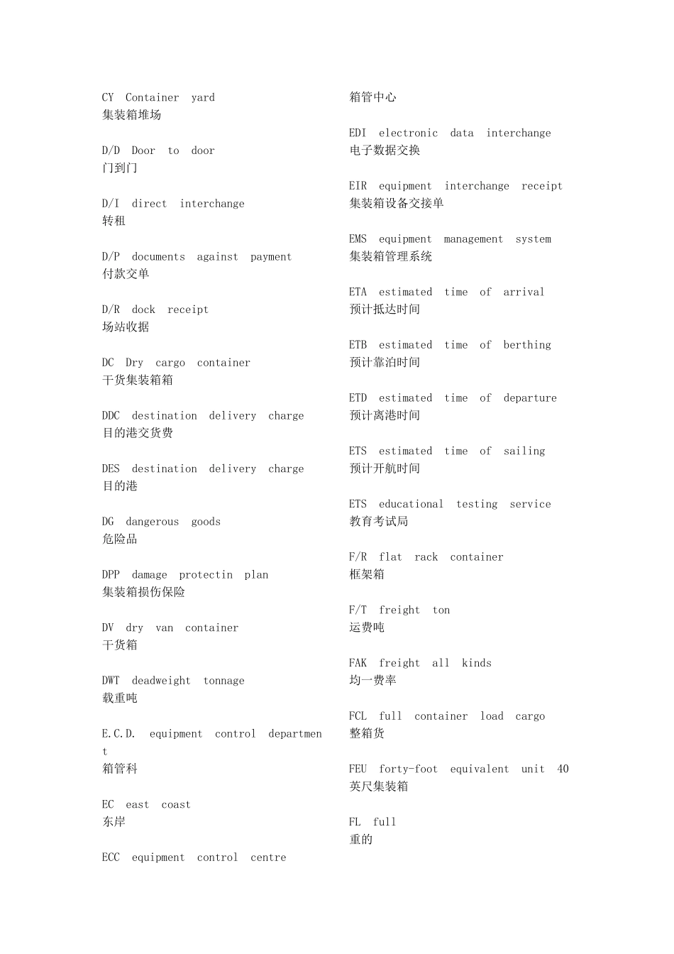 国际物流术语-货代_第3页