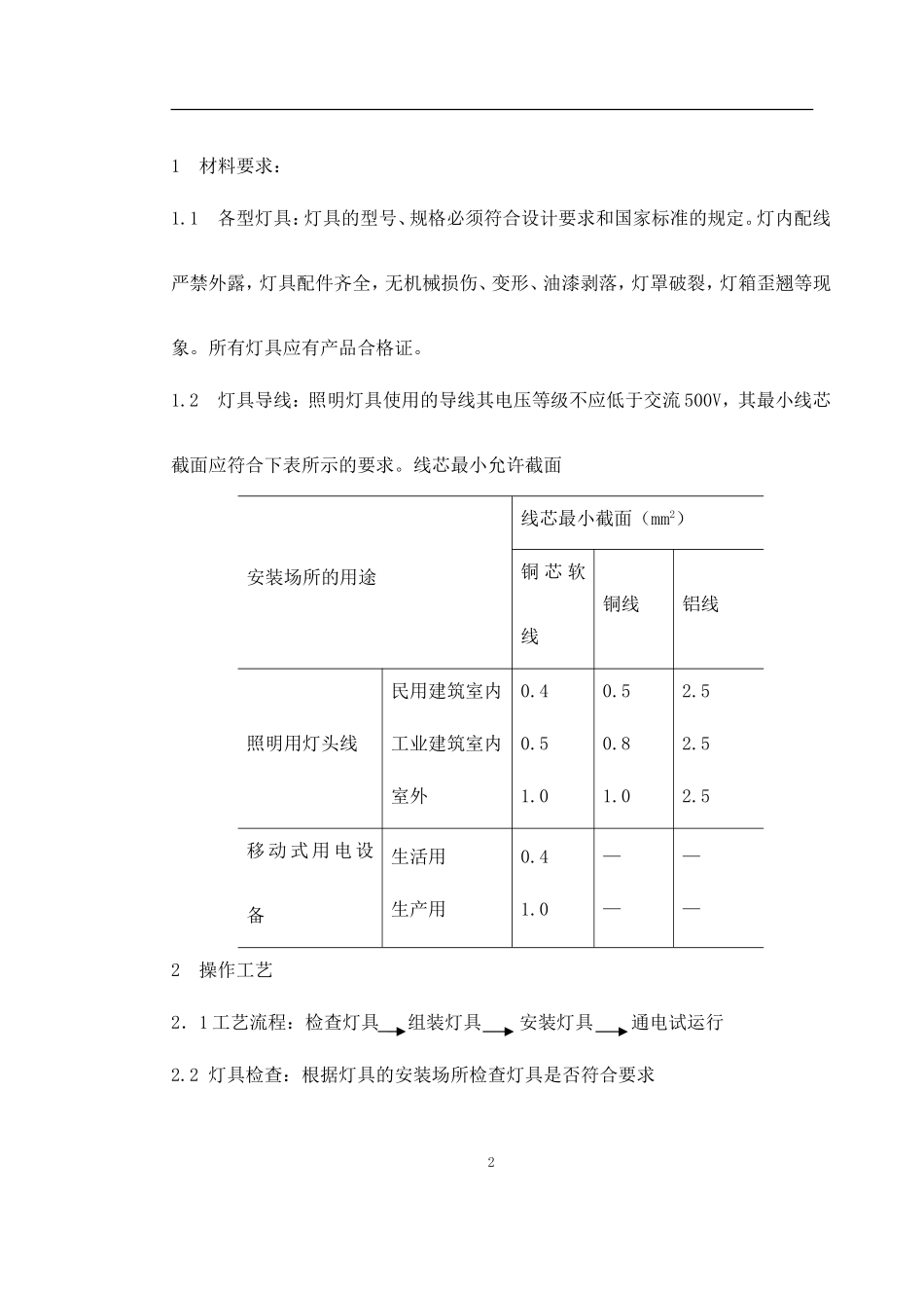 国电厂房应急疏散指示系统施工方案_第2页