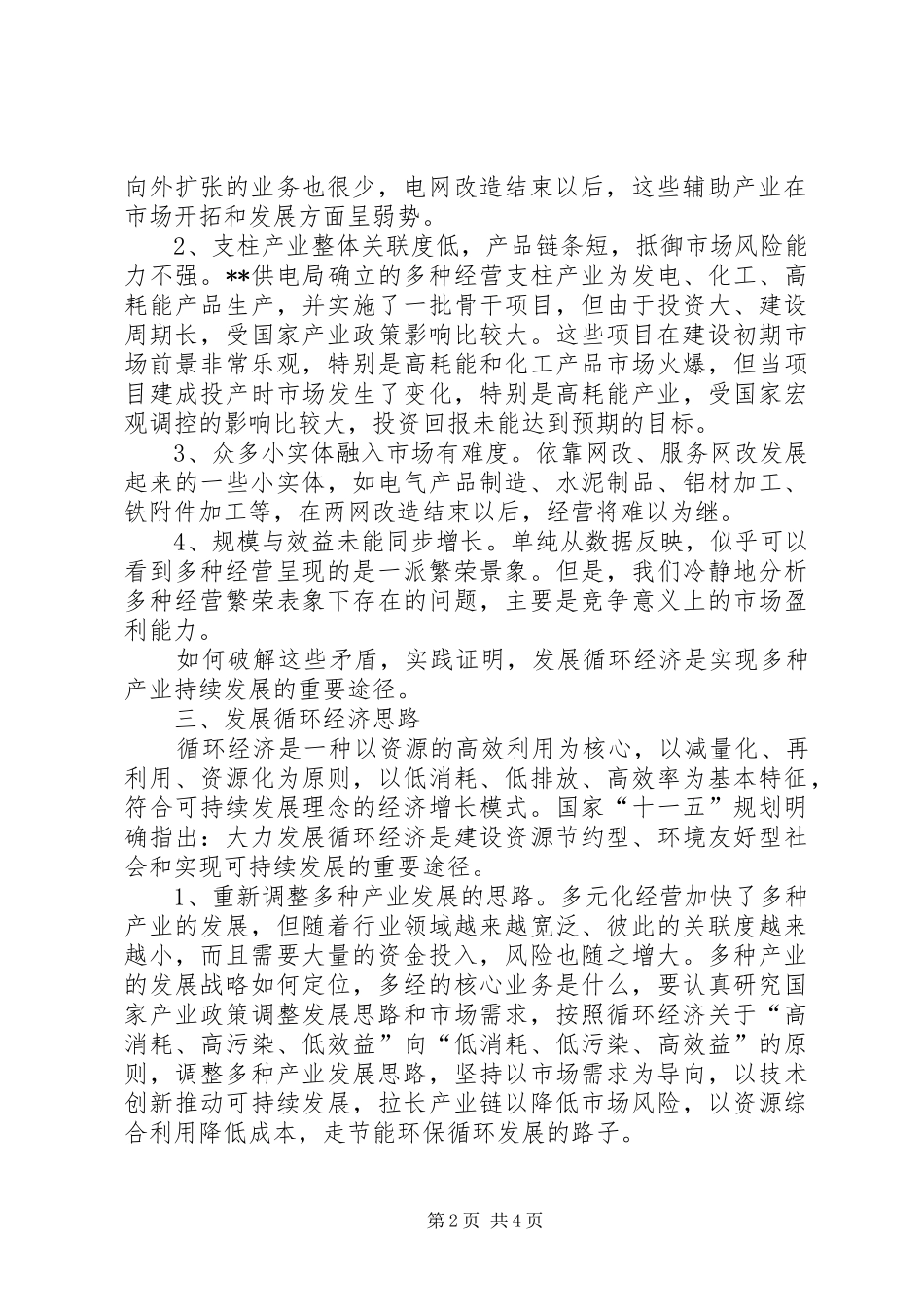 2024年多元化循环经济思考_第2页