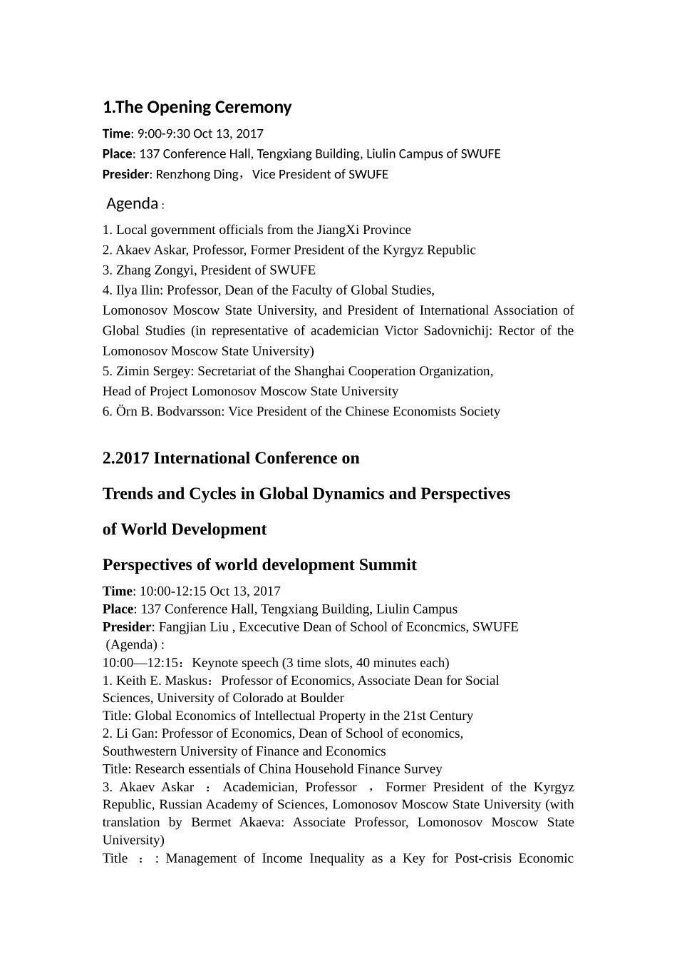 国际学术交流英语会议日程设计_第2页