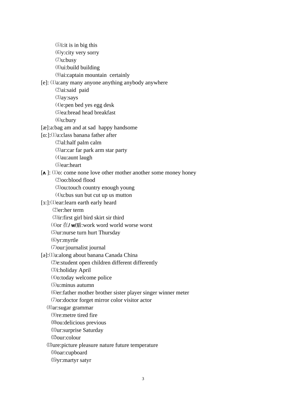 国际音标发音规则大全_第3页