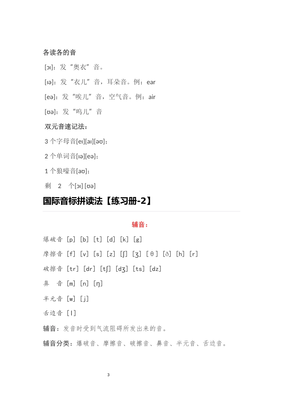 国际音标拼读法_第3页