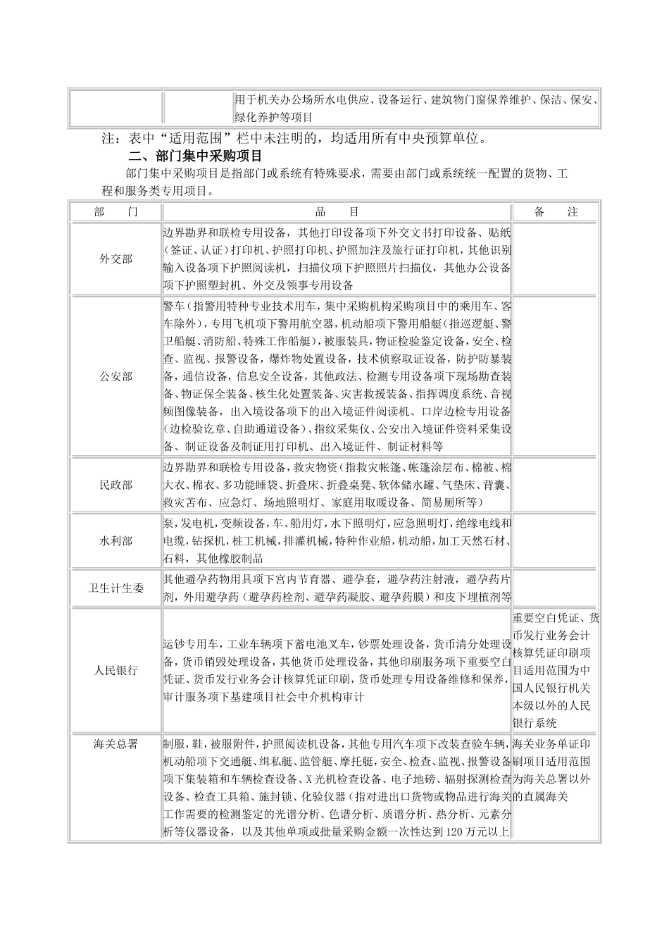 国务院办公厅关于印发中央预算单位_第3页
